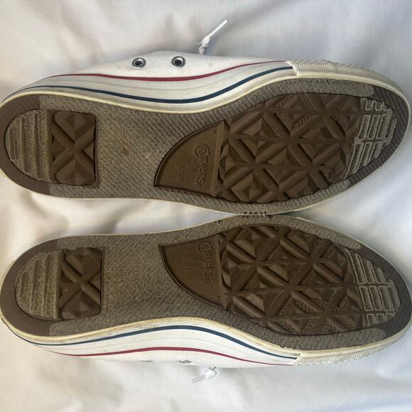 Converse All Star Chuck Taylor Slip On Shoreline Sneaker Women's 8.5 Off White - Picture 9 of 10